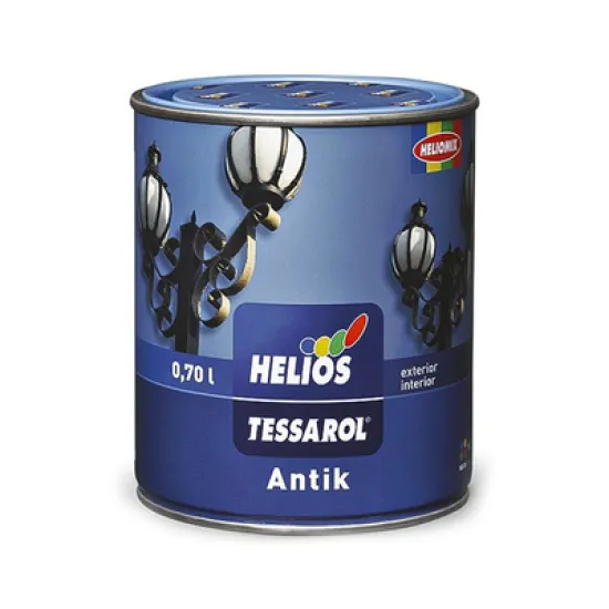 Боя Helios алкидна  0.7 л, антик антрацит, Antik Tessarol