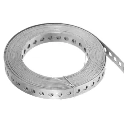 Лента Valenta монтажна перфорирана поцинкована, 17 мм, 10 м, 81ZP2 Лента Valenta монтажна перфорирана поцинкована, 17 мм, 10 м, 81ZP2