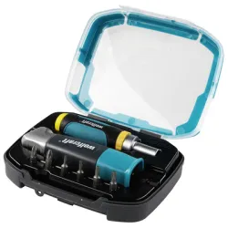 Държач Wolfcraft за накрайници и битове и битове комплект с отвертка 8 бр., 1/4, 130 мм