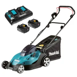 Коса Makita акумулаторна колесна 36 V, 4 Ah, 320 мм, DLM382PM2 Коса Makita акумулаторна колесна 36 V, 4 Ah, 320 мм, DLM382PM2