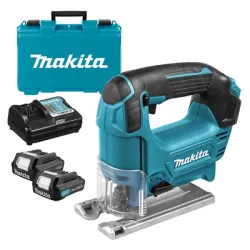 Трион Makita прободен (зеге) акумулаторен 10.8 V, 2 Ah, 0-2900 хода/мин, 18 мм, JV101DWAE Трион Makita прободен (зеге) акумулаторен 10.8 V, 2 Ah, 0-2900 хода/мин, 18 мм, JV101DWAE