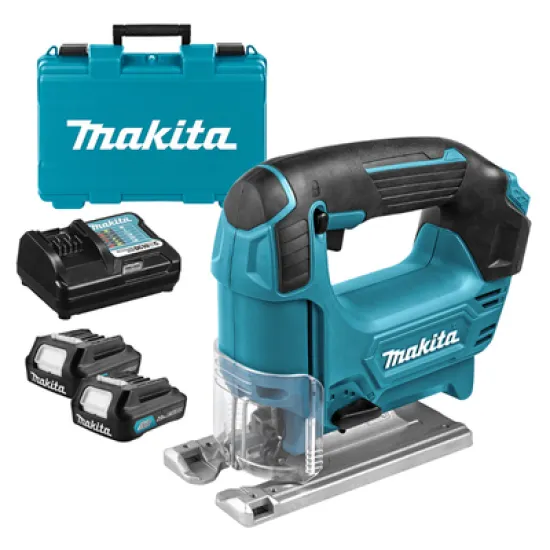 Трион Makita прободен (зеге) акумулаторен 10.8 V, 2 Ah, 0-2900 хода/мин, 18 мм, JV101DWAE