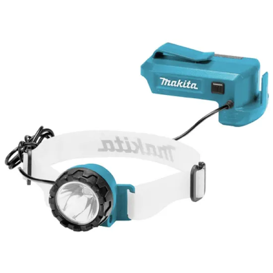 Фенер Makita ръчен акумулаторен без батерия и зарядно 1.6 W, 14.4/18 V, 100 lm, син, DML800