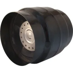 Вентилатор MMotors за въздуховод 42 W, 205 м3/ч, ф 135х145 мм, ф 120 мм, черен, BOK 135 Вентилатор MMotors за въздуховод 42 W, 205 м3/ч, ф 135х145 мм, ф 120 мм, черен, BOK 135