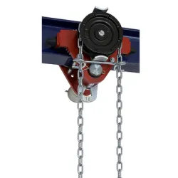 Плъзгач Brano релсов с верижен подемник 1.6 т, 3 м, Z420-B