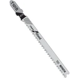 Нож Bosch за прободен трион - зеге за дърво 74/100 мм, T-захват, праволинейно, 9.4 TPI, T 101 B