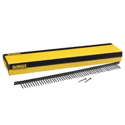 Винт DeWALT самонарезен за гипскартон, на лента 3.5х55 мм, едра, тромпетна, PH, DWF4100550 Винт DeWALT самонарезен за гипскартон, на лента 3.5х55 мм, едра, тромпетна, PH, DWF4100550