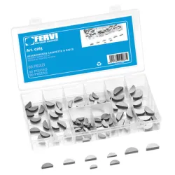 Шпонка Fervi комплект 80 бр. Шпонка Fervi комплект 80 бр.