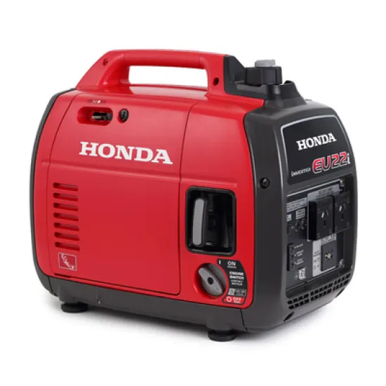 Генератор Honda бензинов монофазен инверторен обезшумен 2200 W, 2.8 к.с., 7.8 A, 230 V, EU 22i