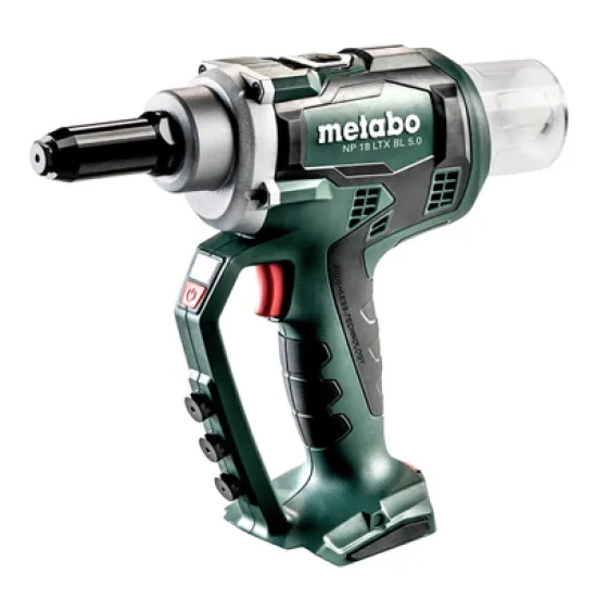 Нитачка Metabo акумулаторна професионална без батерия и зарядно 18 V, 10 kN, 2.4-5 мм, NP 18 LTX BL 5.0