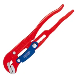 Ключ Knipex водопроводен двураменен с S-образна форма 1 , 330 мм, 45 °, Pipe Wrenches S-Type Ключ Knipex водопроводен двураменен с S-образна форма 1 , 330 мм, 45 °, Pipe Wrenches S-Type