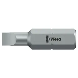 Накрайник бит Wera SB плосък SB1.2, 1/4'', 25 мм, 800/1 Z Накрайник бит Wera SB плосък SB1.2, 1/4'', 25 мм, 800/1 Z