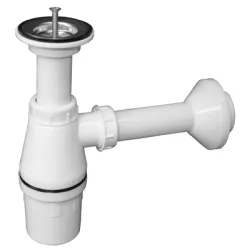 Сифон Emko за мивка PVC с твърда връзка ф 40x62 мм