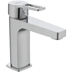 Смесител Vidima за умивалник в баня с керамична глава  стоящ, едноръкохватков, 2x3/8, SevaTop BC398AA