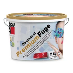 Смес Baumit фугираща за плочки гъвкава 2 кг, манхатън, PremiumFuge