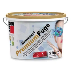 Смес Baumit фугираща за плочки гъвкава 2 кг, сива, PremiumFuge