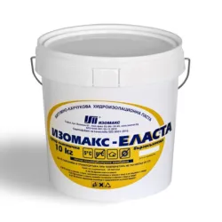 Мембрана Isomax хидроизолационна за покриви и тераси битумна 10 кг, черна, Elasta