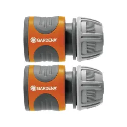 Съединител Gardena за маркуч с бърза връзка пластмасов 2 бр. 1/2 Съединител Gardena за маркуч с бърза връзка пластмасов 2 бр. 1/2