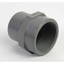 Преход PVC за лепене вътрешна резба ф 32х25 мм x 3/4, 16 bar