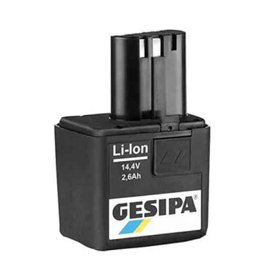 Батерия Gesipa акумулаторна Li-Ion за електроинструменти  14.4 V, 2.6 Ah