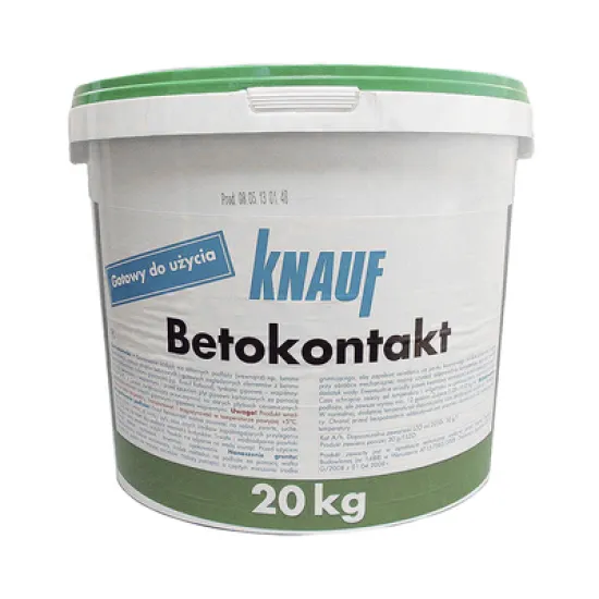 Грунд Knauf за бои и мазилки  20 кг, червен, Betokontakt