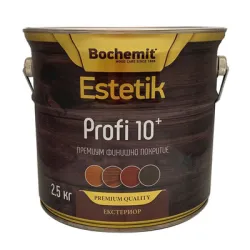 Лак Bochemit импрегнант маслено-алкиден 2.5 кг, орех, Estetik Profi 10+