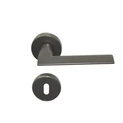 Дръжка Sonico реверсивна за обикновена брава с розетка антик, Varna Дръжка Sonico реверсивна за обикновена брава с розетка антик, Varna