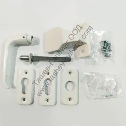 Дръжка Lob с топка за секретна брава с розетка бяла, MP2102 Дръжка Lob с топка за секретна брава с розетка бяла, MP2102