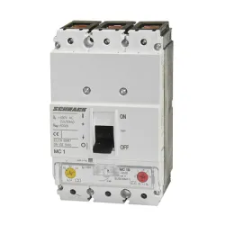 Прекъсвач Schrack Technik мощностен автоматичен тип А-1 100 A, 25 kA, 3P, 690 V, MC1B-A100 Прекъсвач Schrack Technik мощностен автоматичен тип А-1 100 A, 25 kA, 3P, 690 V, MC1B-A100