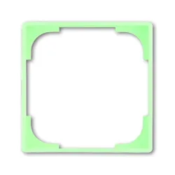 Рамка ABB декоративна за ключове и контакти 1 модул, луминисцентна, Basic55 Рамка ABB декоративна за ключове и контакти 1 модул, луминисцентна, Basic55