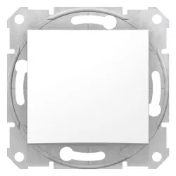 Ключ Schneider Electric електрически интериорен девиаторен с механизъм и монтажна рамка скрит монтаж, сх. 6, 10 A, бял, Sedna Ключ Schneider Electric електрически интериорен девиаторен с механизъм и монтажна рамка скрит монтаж, сх. 6, 10 A, бял, Sedna