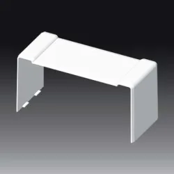 Съединител Kopos за кабелни канали PVC 140х70 мм, бял, 8462 HB