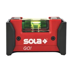 Нивелир Sola мини с клипс 75 мм, 1 мм/м, Go! Нивелир Sola мини с клипс 75 мм, 1 мм/м, Go!