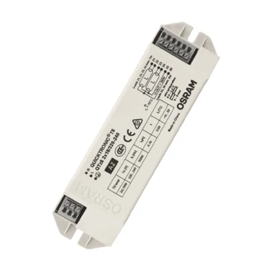 Дросел Osram за луминесцентна лампа електронен 2х18 W, 230 V, 20 IP, Quicktronic QTz8