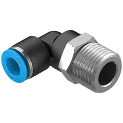 Съединител Festo пневматичен шлаух - резба Г-образен 1/2, шлаух 10 мм, QSL-1/2-10 Съединител Festo пневматичен шлаух - резба Г-образен 1/2, шлаух 10 мм, QSL-1/2-10