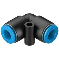 Съединител Festo пневматичен шлаух - шлаух Г-образен 8 мм, 8 мм, QSL-8 Съединител Festo пневматичен шлаух - шлаух Г-образен 8 мм, 8 мм, QSL-8