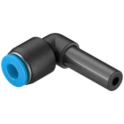 Съединител Festo пневматичен шлаух - шлаух Г-образен букса 8 мм, 6 мм, QSL-8H-6 Съединител Festo пневматичен шлаух - шлаух Г-образен букса 8 мм, 6 мм, QSL-8H-6