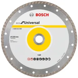 Диск Bosch диамантен за сухо рязане универсален 230x22.23x3 мм, 7 мм, Eco for Universal Диск Bosch диамантен за сухо рязане универсален 230x22.23x3 мм, 7 мм, Eco for Universal