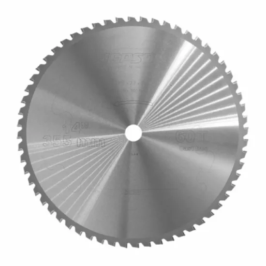 Диск Jepson метален HM за рязане на чугун 355x25.4x1.8 мм, 60 z