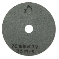 Диск ZAI керамичен за шлайфане от зелен карборунд 200x20x16 мм, прав профил, 2C 60 M V