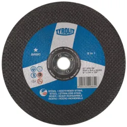 Диск Tyrolit карбофлексен за шлайфане на метал и неръждаема стомана 178х22.2х6 мм, Basic* 2in1 Диск Tyrolit карбофлексен за шлайфане на метал и неръждаема стомана 178х22.2х6 мм, Basic* 2in1