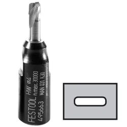 Фрезер Festool за дърво канален за дибли Domino ф 4х11 мм, M6x0.75, D 4-NL 11 HW-DF 500