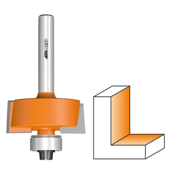 Фрезер CMT за дърво профилен прав, с лагер ф 31.7х12.7/58.4 мм, ф 8 мм, 935