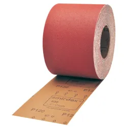 Шкурка Smirdex на руло на текстилна основа 116 мм, P150, 630 X-Cloth Шкурка Smirdex на руло на текстилна основа 116 мм, P150, 630 X-Cloth