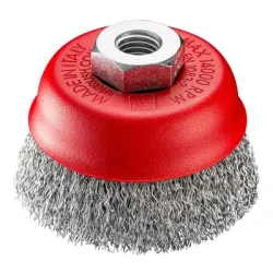 Четка SIT за ъглошлайф  чашковидна, от стоманена тел, ф 60х20 мм, T60