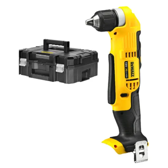 Винтоверт DeWALT акумулаторен ъглов без батерия и зарядно 18 V, 33 Nm, 1-10 мм, DCD740NT-XJ