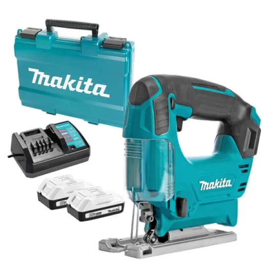 Трион Makita прободен (зеге) акумулаторен 18 V, 1.3 Ah, 0-2900 хода/мин, 18 мм, JV183DWE