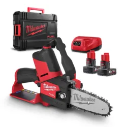 Трион Milwaukee верижен акумулаторен 12 V, 6 Ah, 15 см, M12 FHS-602X Трион Milwaukee верижен акумулаторен 12 V, 6 Ah, 15 см, M12 FHS-602X