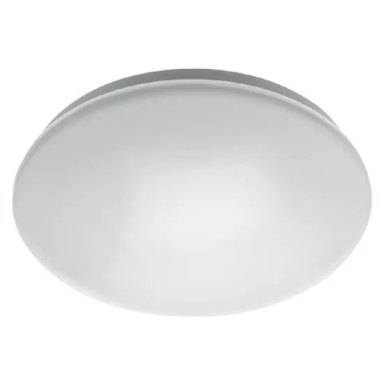 LED плафониера GTV интериорна влагозащитена  18 W, 230 V, 44 IP, 335 мм, 4000 K, бял, Wenus LED Duo