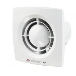Вентилатор Vents за стенен монтаж квадратен 14 W, 99 м3/ч, 152х152х108 мм, ф 100 мм, бял, X1TH 100